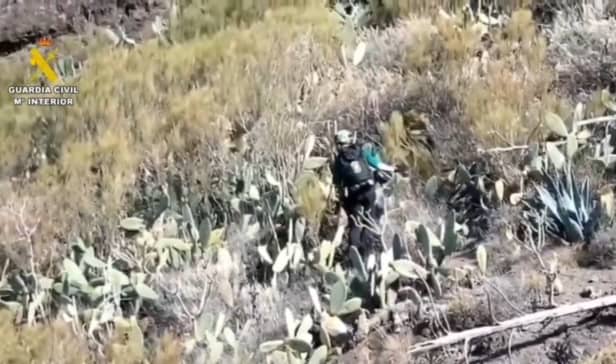 Jay Slater Spanish police video shows search for missing Brit.