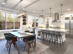 Buy a dining table that’s as large as the space you can have available can accommodate