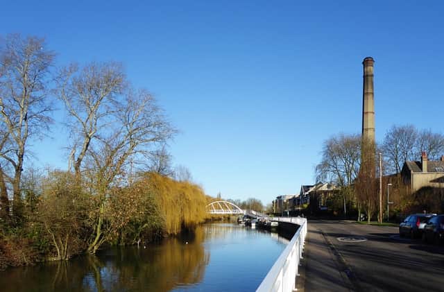 Running route along the River Cam, Cambridge