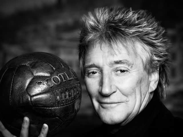 One of Rod Stewart’s songs on his latest album is dedicated to the love of football instilled in him by his father (image: PA)