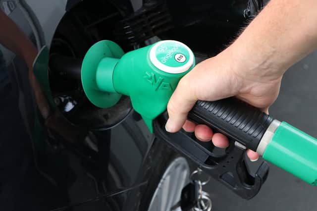 The cost of filling up fell throughout July but is still far higher than 12 months ago