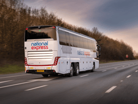 A National Express coach 