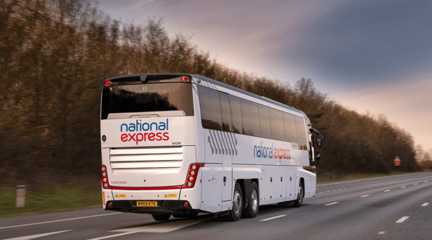 A National Express coach 