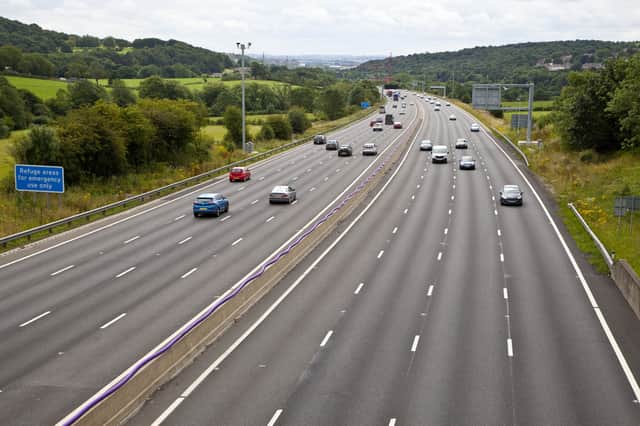 Smart motorways operate without a hard shoulder