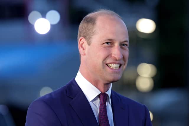 Prince William is next in line to the throne after King Charles III