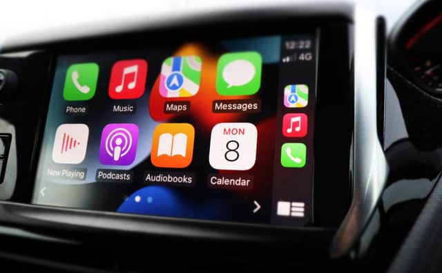 Connected car services can store data including your contacts and home address