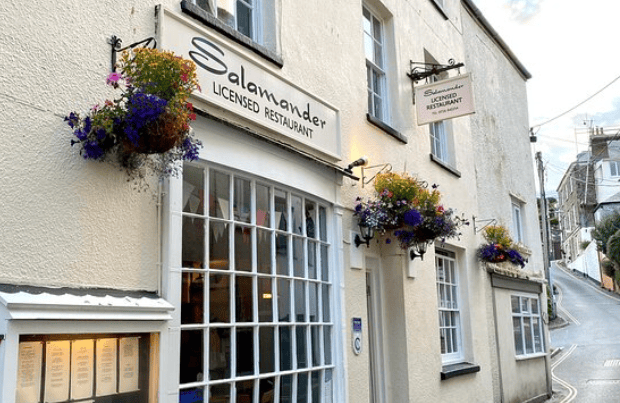 Salamander in Mevagissey - the best UK restaurant for that special first date