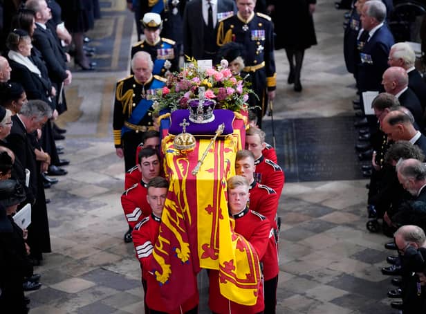 The Queen was laid to rest in Windsor Castle on September 19. (Photo by Danny Lawson - WPA Pool/Getty Images)