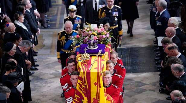 The Queen was laid to rest in Windsor Castle on September 19. (Photo by Danny Lawson - WPA Pool/Getty Images)
