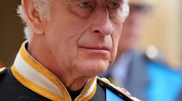 Buckingham Palace has released a new portrait of King Charles III with his family