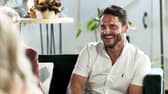 George Roberts sits opposite the ‘experts’ on an episode of Married At First Sight UK.