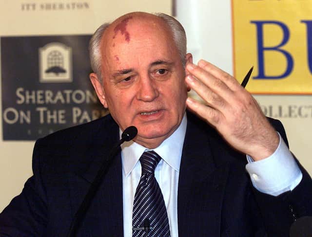 Gorbachev was awarded the Nobel Peace Prize for unifying the East and the West and ending the Cold War.