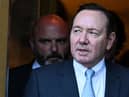 Actor Kevin Spacey leaves the US District Courthouse on October 06, 2022 in New York City. (Photo by Alexi J. Rosenfeld/Getty Images)