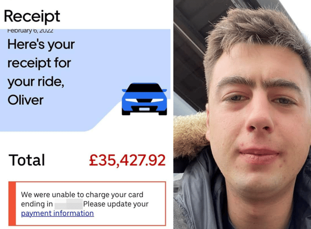 <p>Thirsty Uber passenger dumbfounded after £10 pub trip results in bill for £35,000</p>