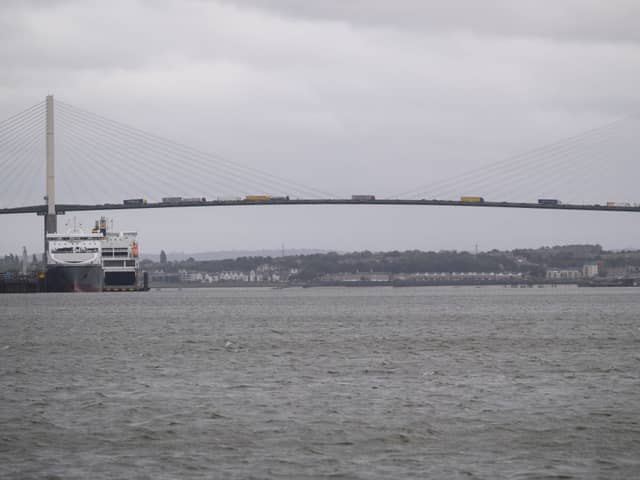 The Queen Elizabeth II bridge was opened in 1991.