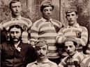 Andrew Watson, pictured top centre (Photo: Scottish Football Museum)