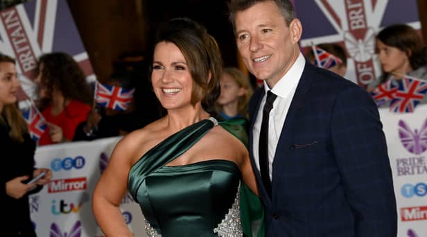 Susannah Reid and Ben Shepherd attend the Daily Mirror Pride of Britain Awards 2022 (Getty Images)