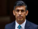 Prime Minister Rishi Sunak leaves 10 Downing Street for his first Prime Minister's Questions on October 26, 2022 in London, England. It was Mr Sunak's first Prime Minister's Questions since taking office yesterday, following the resignation of Liz Truss. (Photo by Jeff J Mitchell/Getty Images)