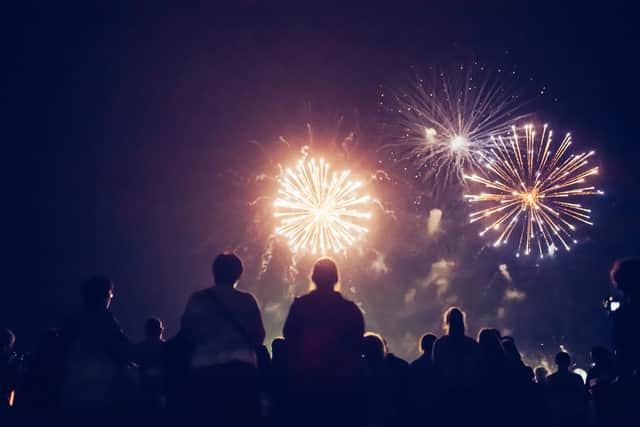 Fireworks displays will be taking place around the UK