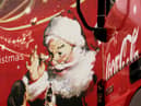 The Coca-Cola Christmas trucks in Brussels, Belgium (Pic: Getty Images)