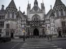  A general view of the Royal Courts of Justice in London.