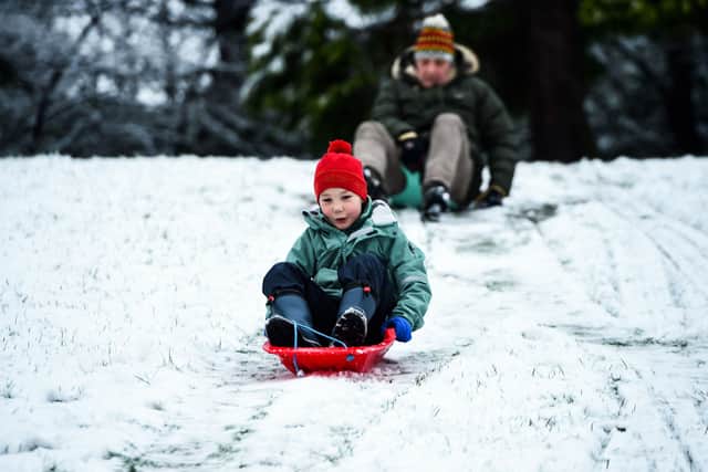 Snow is predicted to arrive in the UK this week according to Netweather
