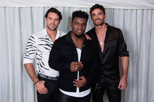 Levi Davis appeared on X Factor Celebrity 2019 as part of group Try Star 