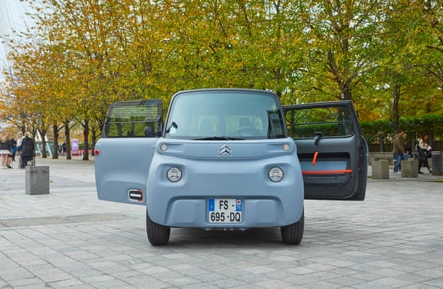 The Ami’s unique doors help simplify the production process