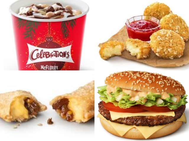 These tasty treats will be on offer as part of the McDonald’s Christmas Menu 2022.