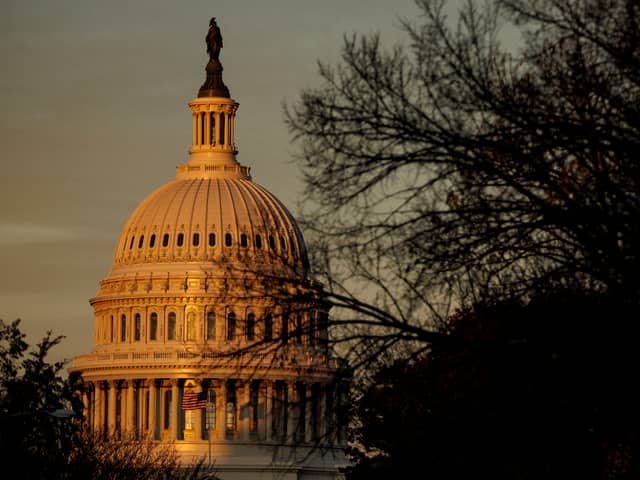 The US Capitol Building in Washington DC