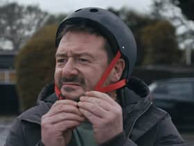 A still from the new John Lewis Christmas advert.