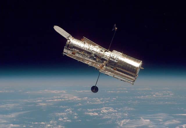 The Hubble telescope sits in low-earth orbit (image: Getty Images)