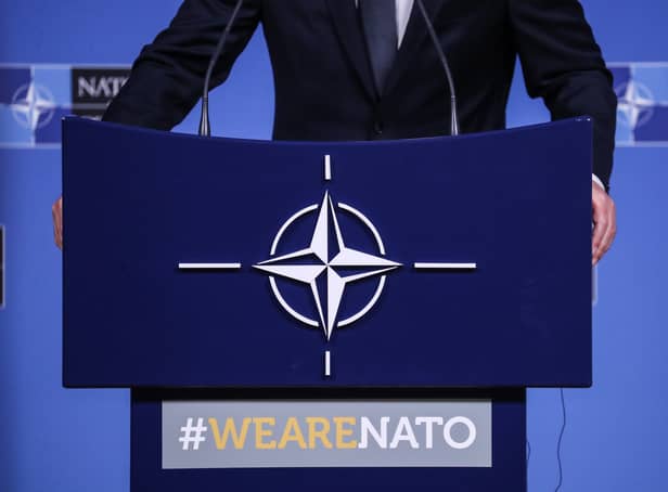 <p>NATO stands for the North Atlantic Treaty Organisation</p>