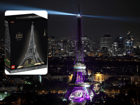 The new 10307 Eiffel Tower by LEGO has become their biggest set to date
