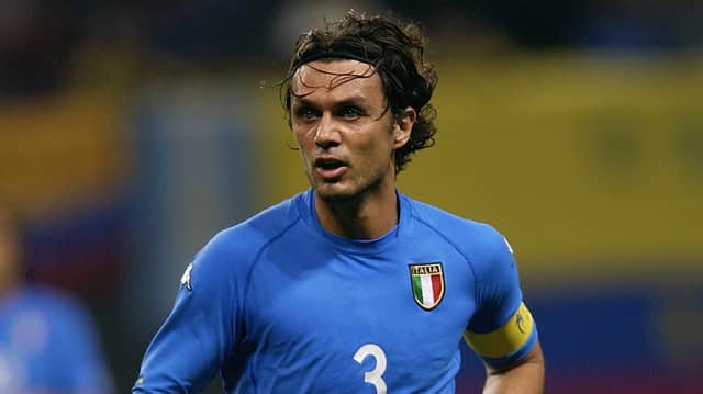 Paolo Maldini - Italy (Photo by Stu Forster/Getty Images)