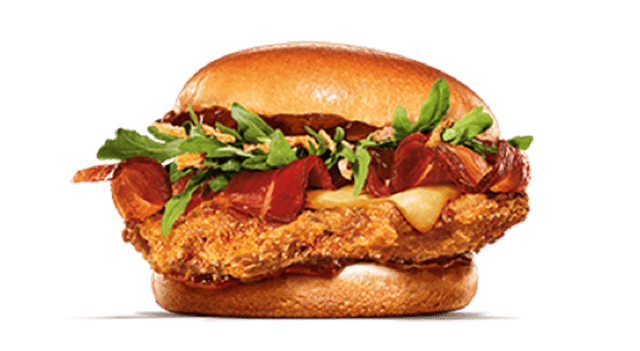 The Steakhouse Crispy Chicken burger is the first chicken burger to feature on the fast food giant’s Gourmet Kings range.