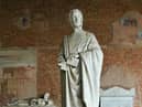 Monument of Leonardo da Pisa (Fibonacci), by Giovanni Paganucci