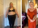  Natasha Burt before and after the weight loss