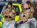Army staff helped operate ambulance services during the COVID-19 pandemic.