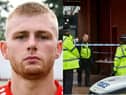 Cody Fisher (left) was enjoying a night out at the Crane nightclub on Boxing Day when he was approached by a group of people and stabbed.
