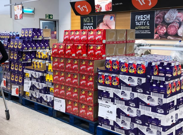<p>Easter eggs for sale at Sainsbury’s. Photo for illustrative purposes from Getty.</p>