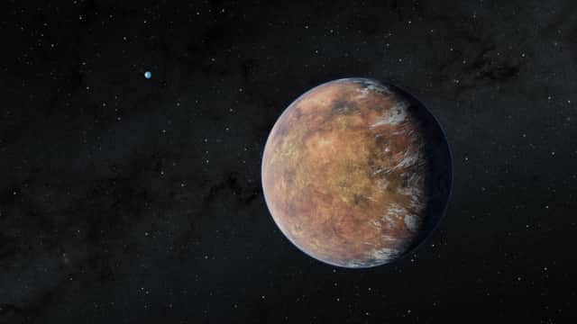 An image of newly discovered TOI 700 e Earth-sized planet