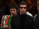 Oasis singer Liam Gallagher say brother Noel phoned him “begging for forgiveness”.