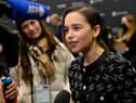 “I’m over the moon about all the awards… I just can’t do it. It’s so weird. It’s so strange” Emilia Clarke explains regarding not watching House of Dragon (Credit: Getty Images)