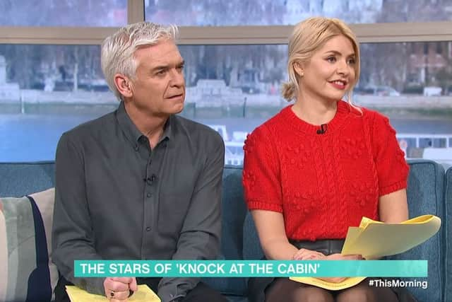 Holly Willoughby and Phillip Schofield on This Morning (Photo: ITV)