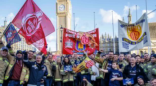 Members of the Fire Brigades Union (Photo: Fire Brigades Union)