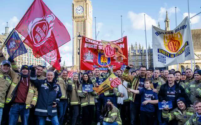 Members of the Fire Brigades Union (Photo: Fire Brigades Union)