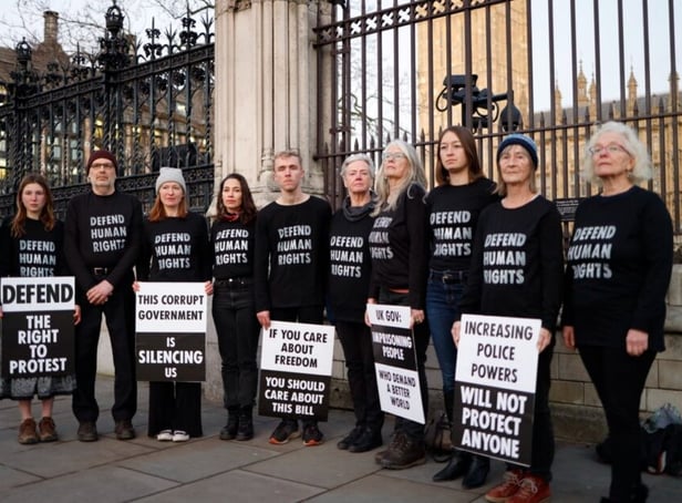 <p>XR protesters ‘forcibly removed’ from House of Lords as Government suffers defeat over Public Order Bill</p>