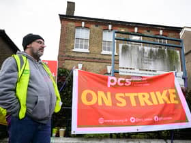 The PCS Union, which represents civil servants, will stage further strike action in March. (Credit: Getty Images)