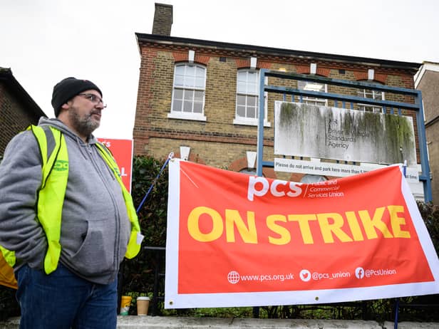 The PCS Union, which represents civil servants, will stage further strike action in March. (Credit: Getty Images)